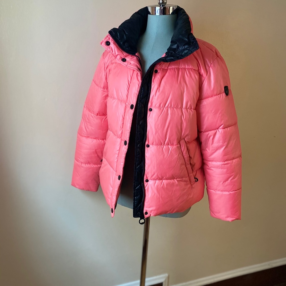 NOIZE Canada Bianca Vegan Pink Puffer Jacket